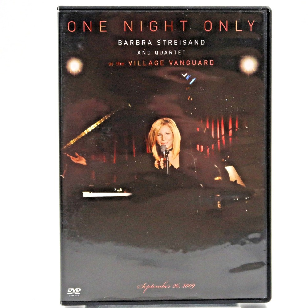 One Night Only: Barbra Streisand and Quartet at the Village Vanguard (DVD, 2009)